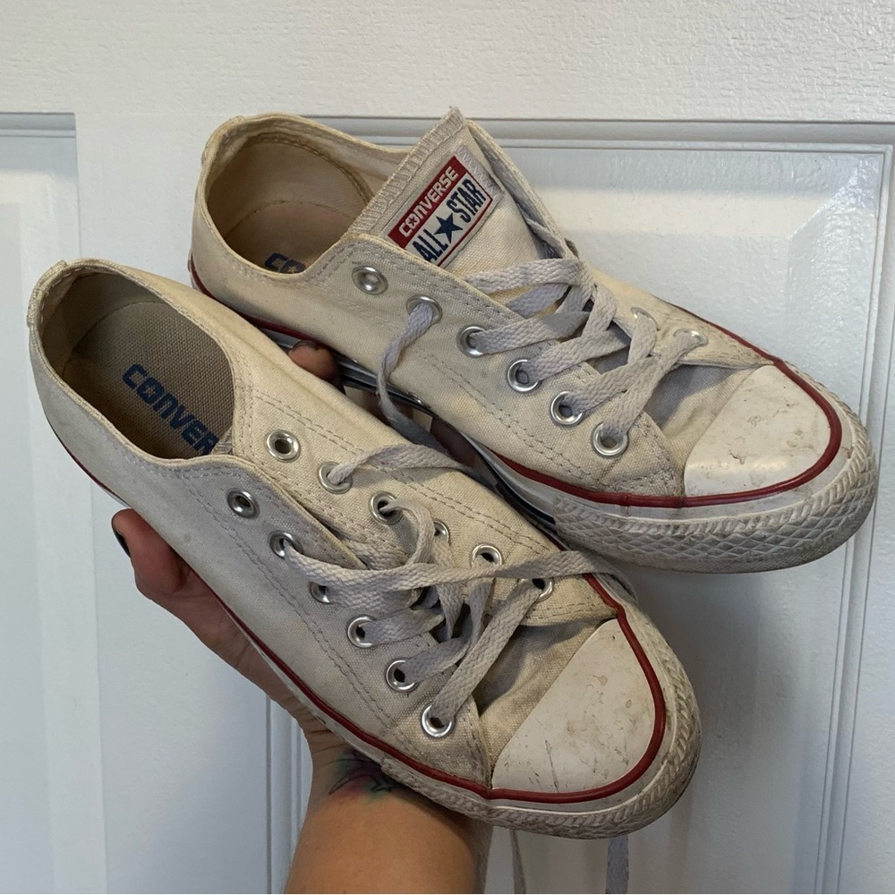 White Converse